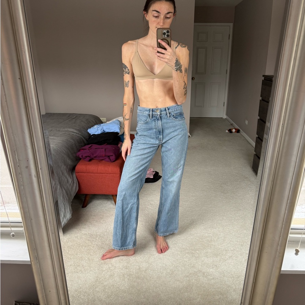 All Saints Wide Leg Jeans